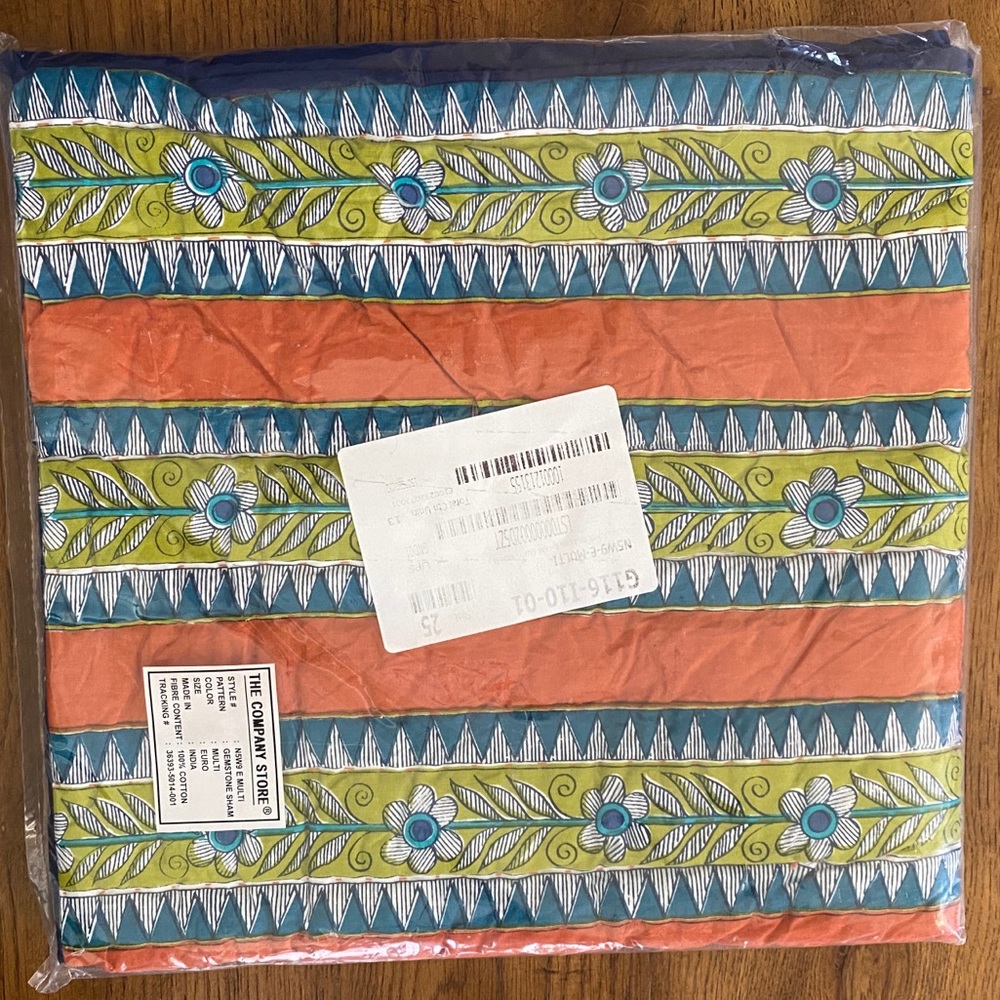 The Company Store Euro Sham New in Packaging